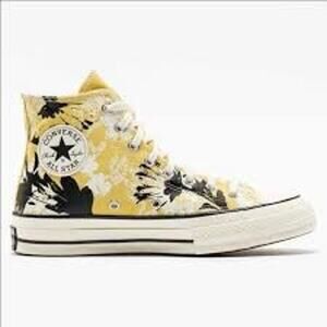 Converse Chuck 70 Yellow‎ Hybrid Floral Fusion High Top Saturn Gold Size US 7.5